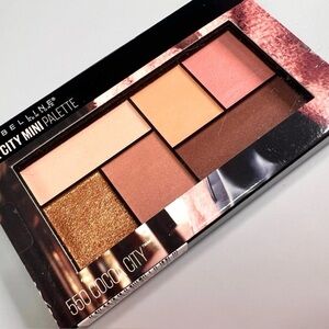 Maybelline Mini Eyeshadow Palette - Cream, Peach, Gold, Pink, Brown